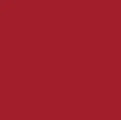 Safety Red solid colors finish swatch